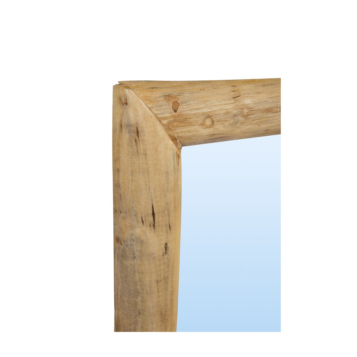 Specchio legno naturale