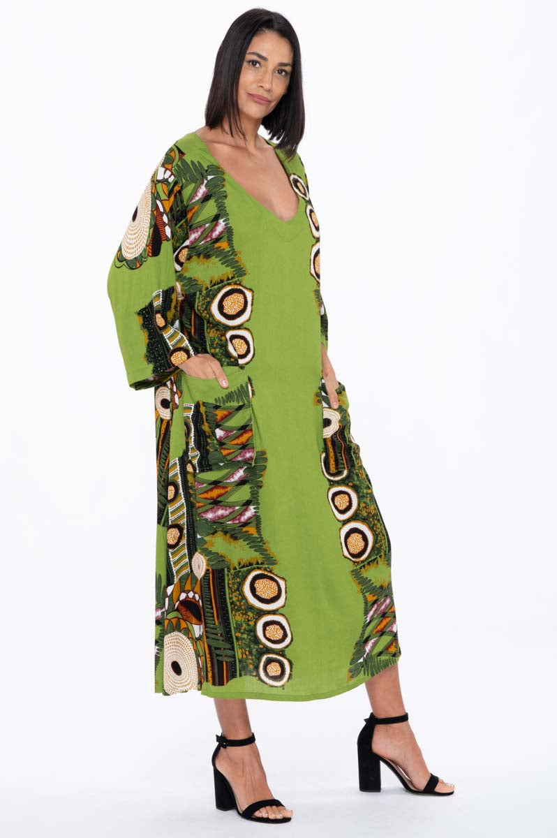 Abito oversize scollo V Orietta