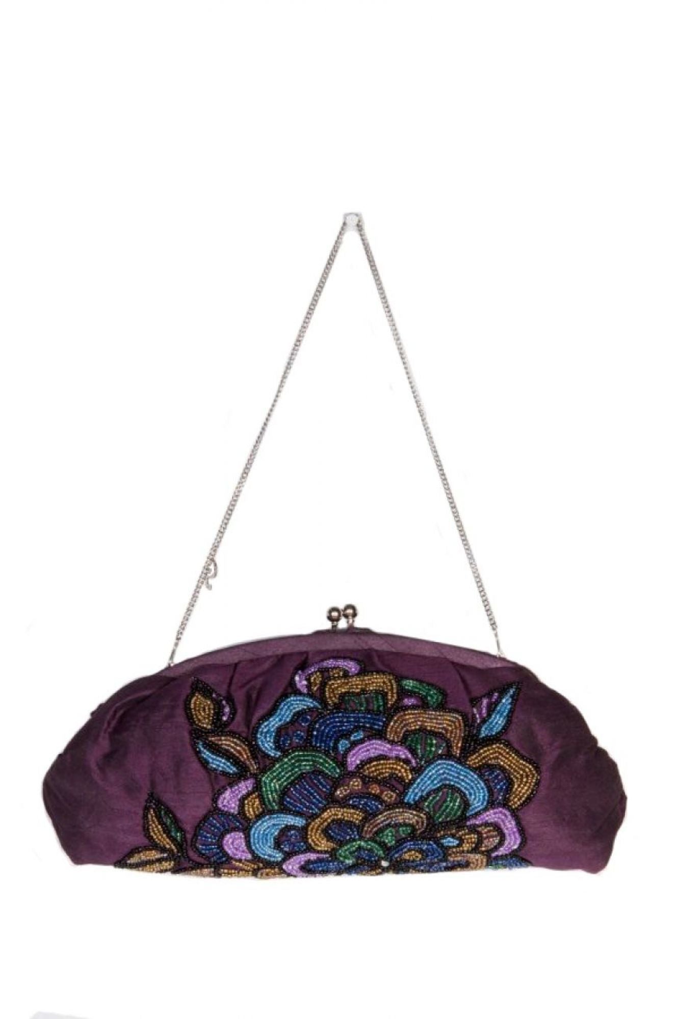 Borsa pochette tessuto