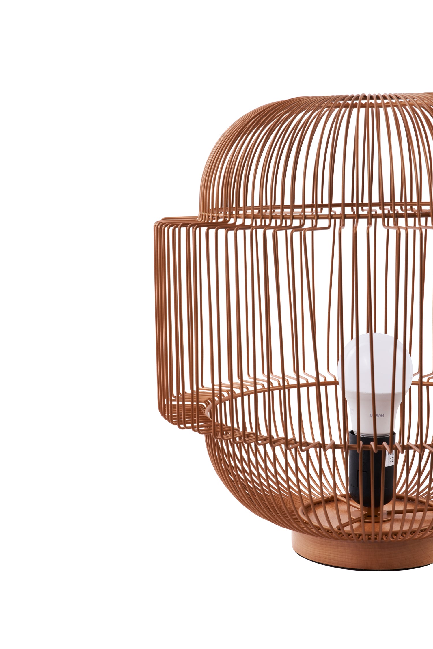 Lampada rame