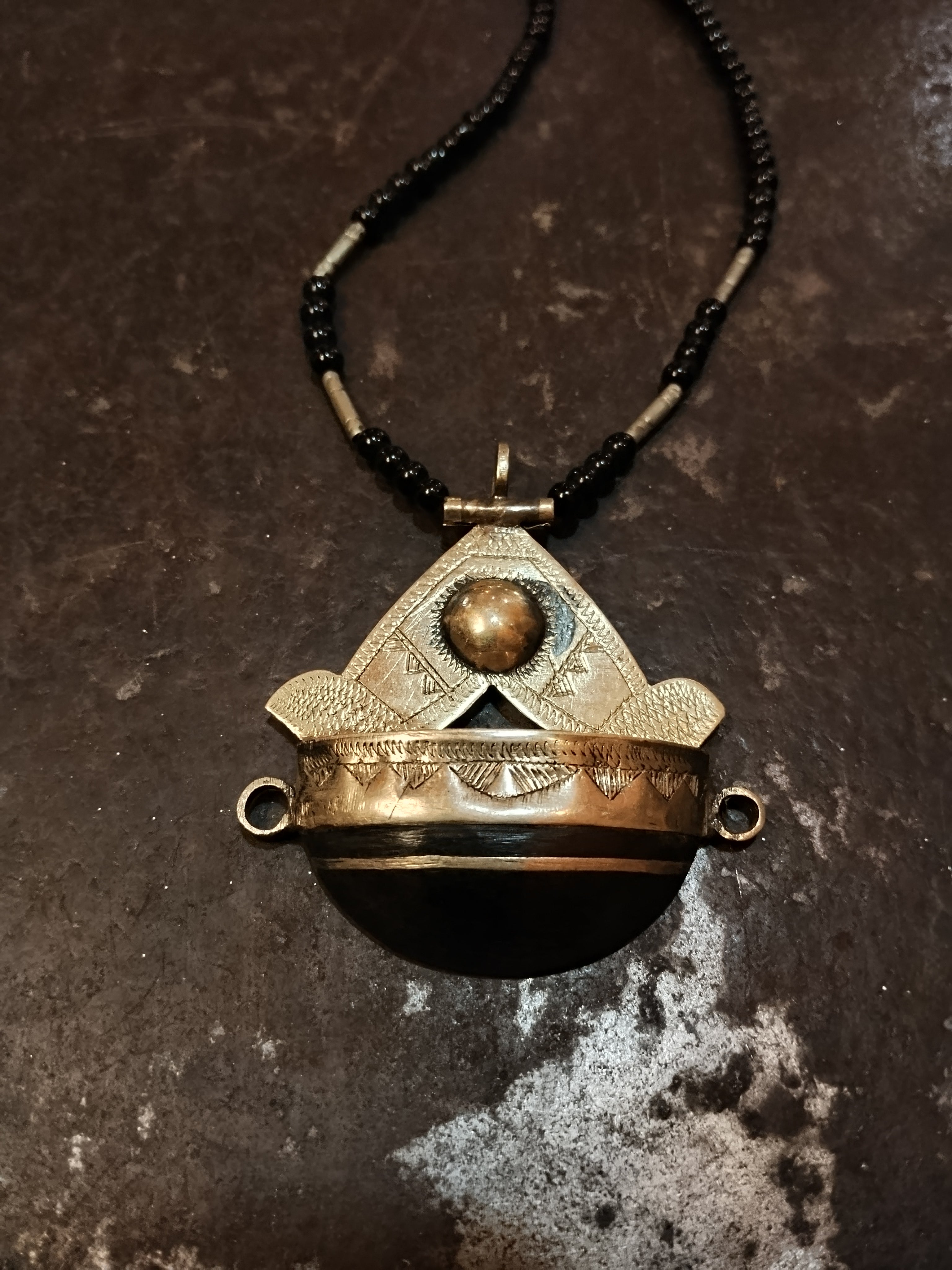 Collana "Occhio" Tuareg