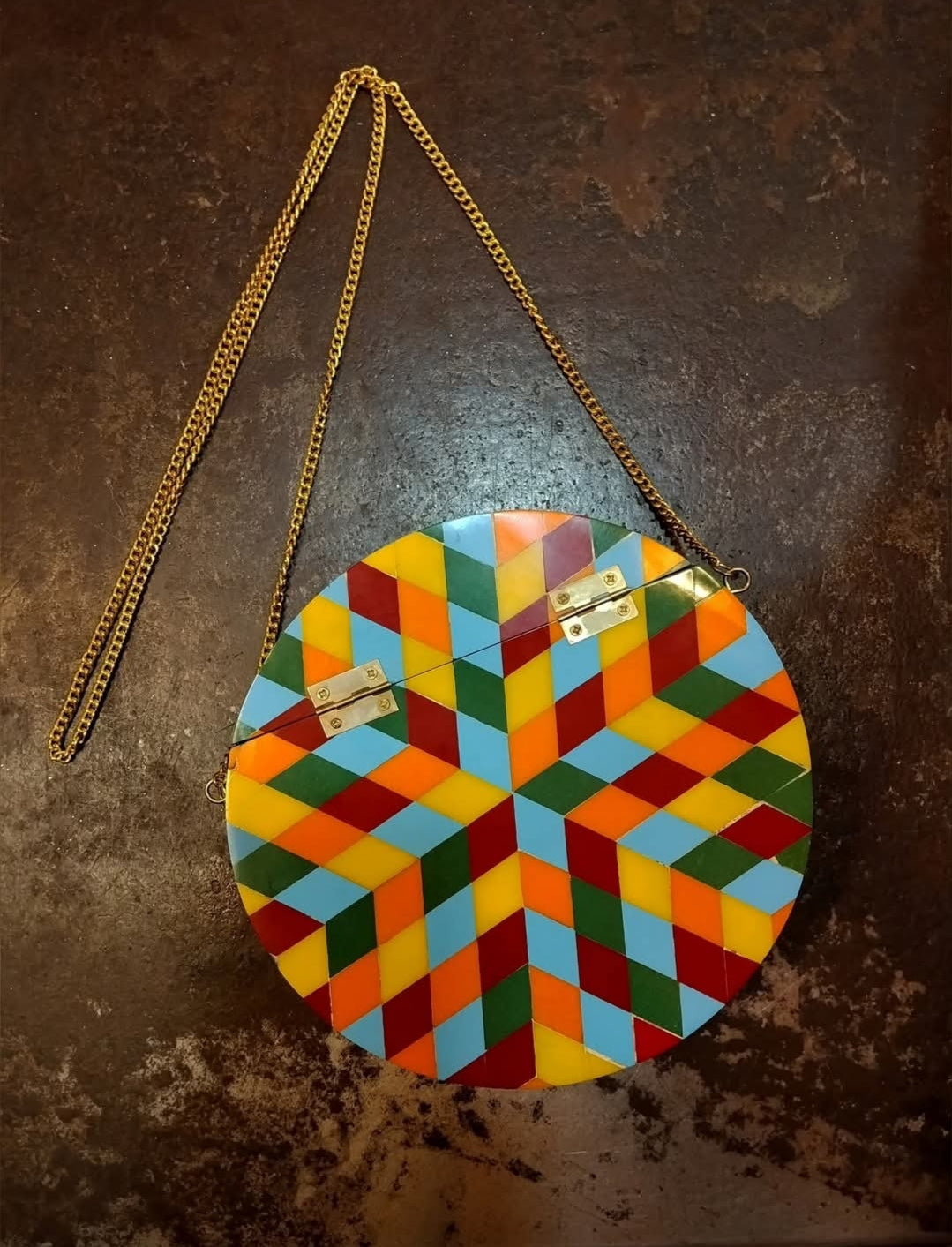 Borsa Rajastan multicolore