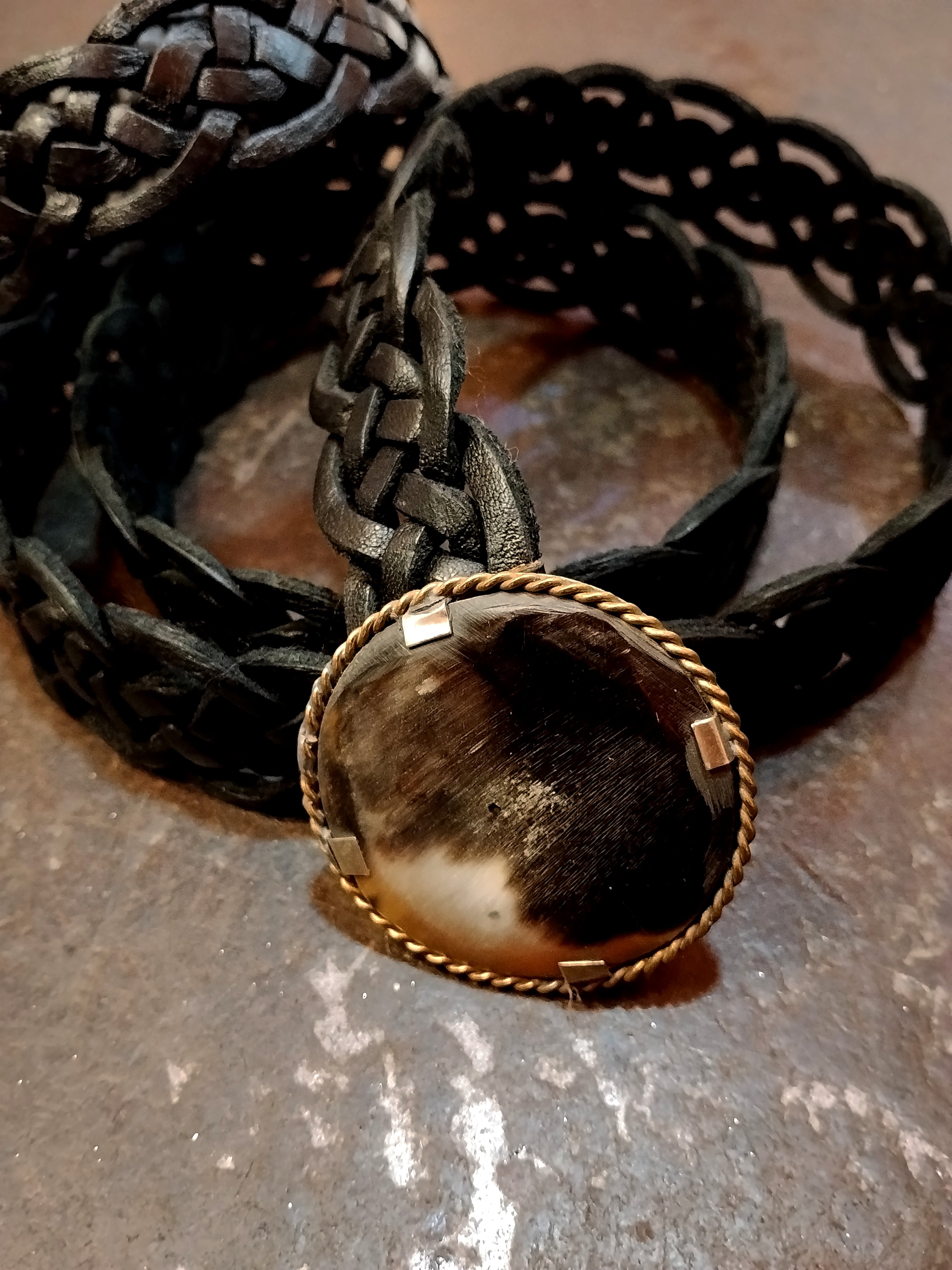 Cintura cuoio 2.5 Nero