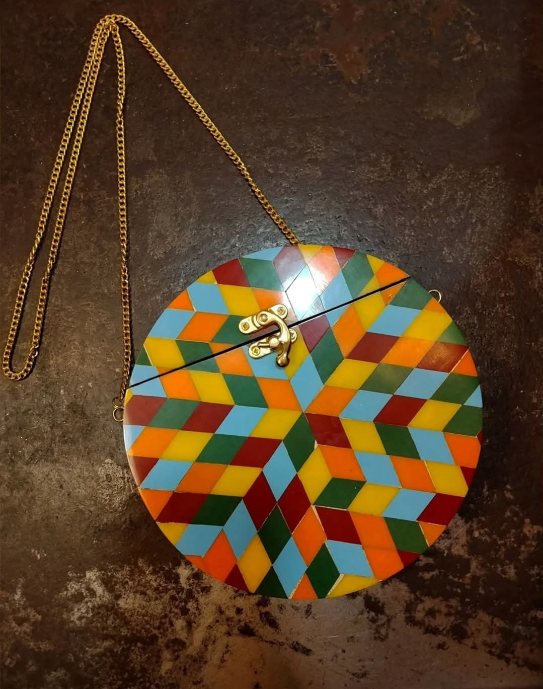 Borsa Rajastan multicolore
