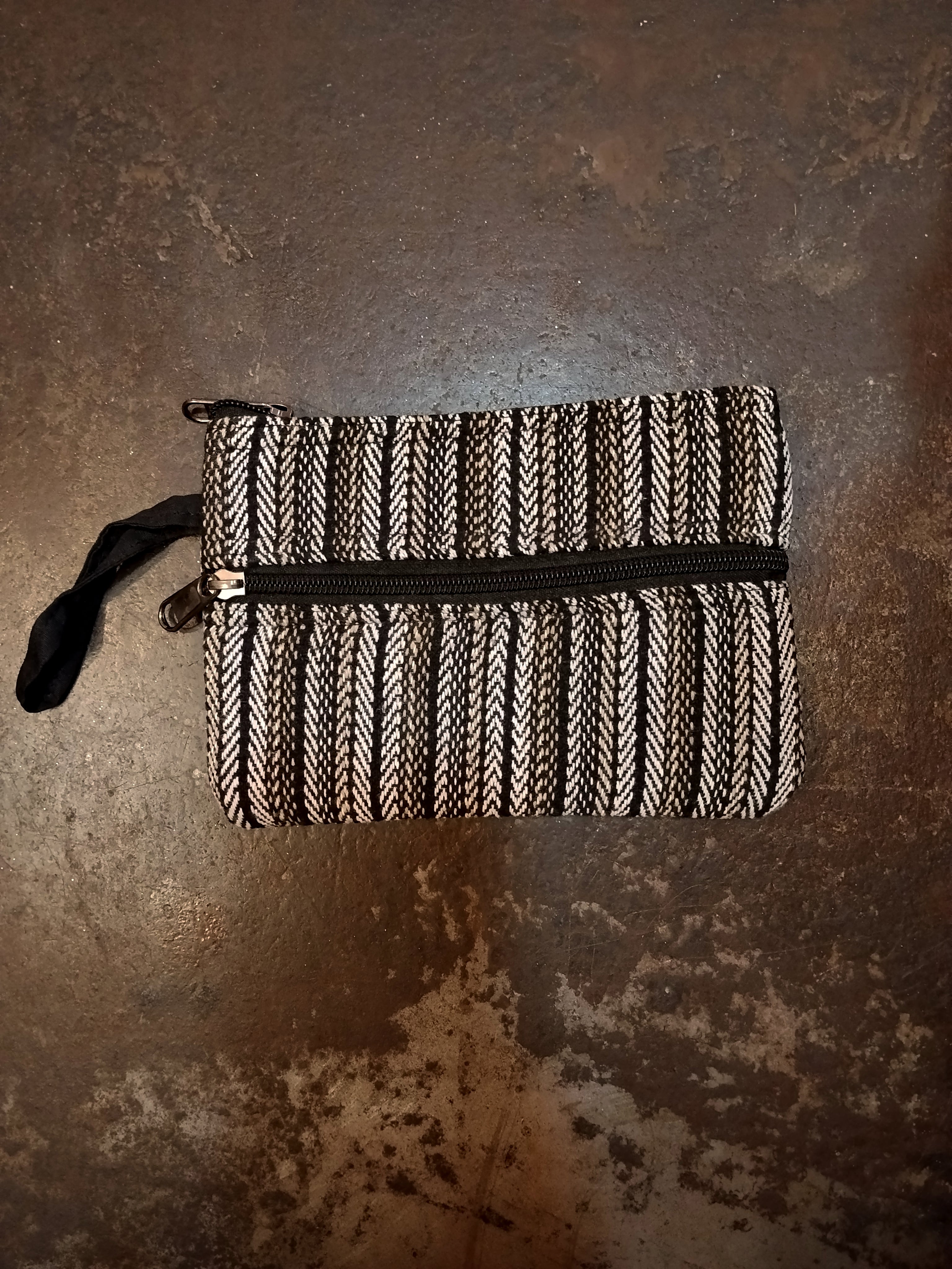 Porta monete multirighe cotone