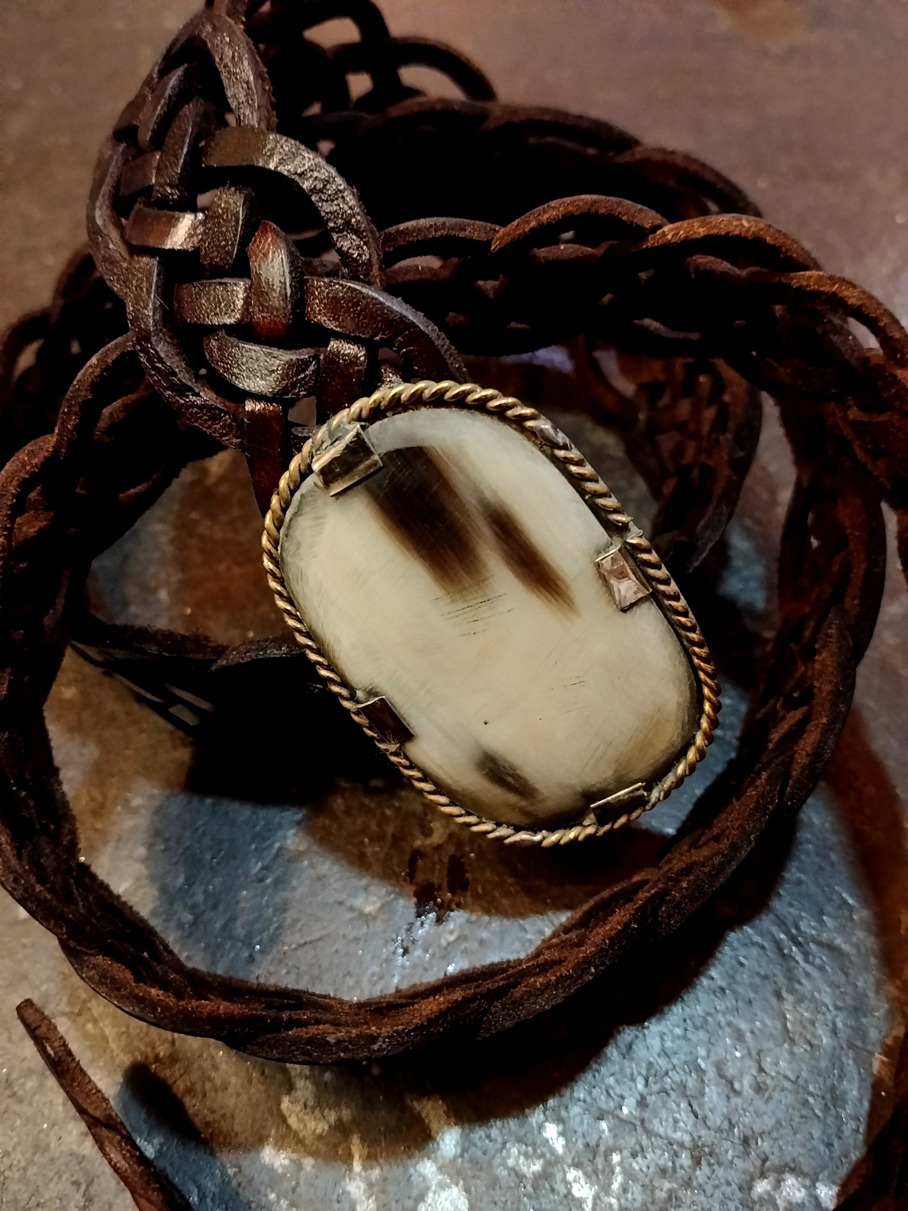Cintura cuoio 2.5 marrone scuro