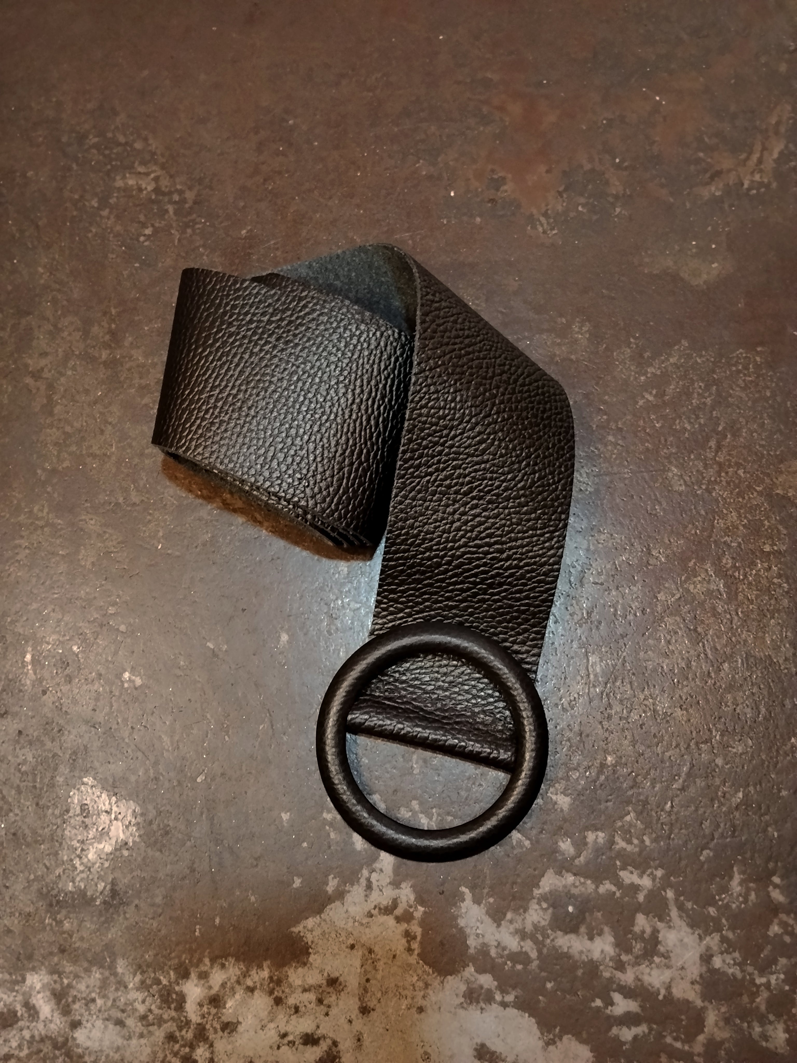 Cintura "Cerchio" pelle