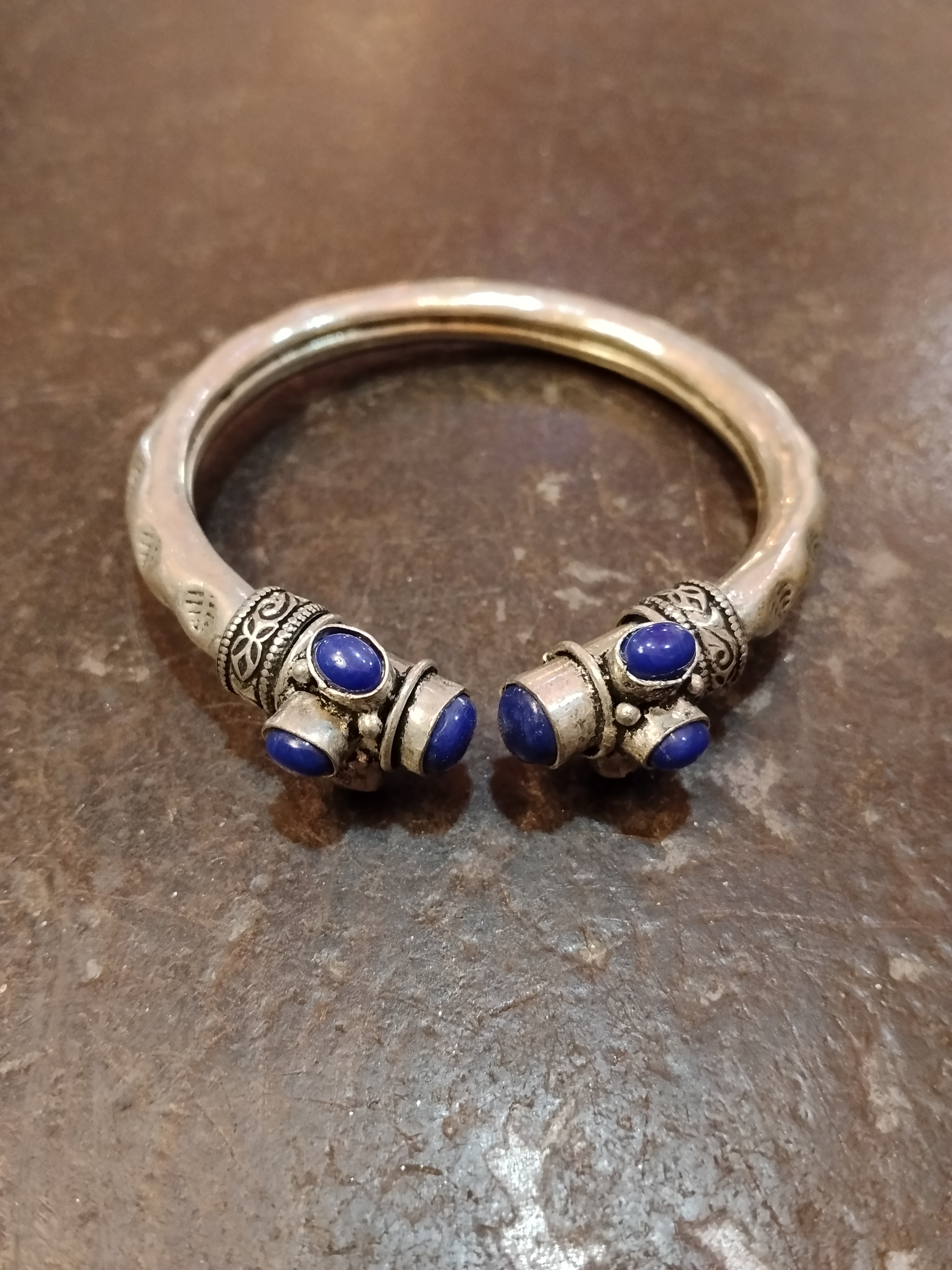 Bracciale 8 stones lapis