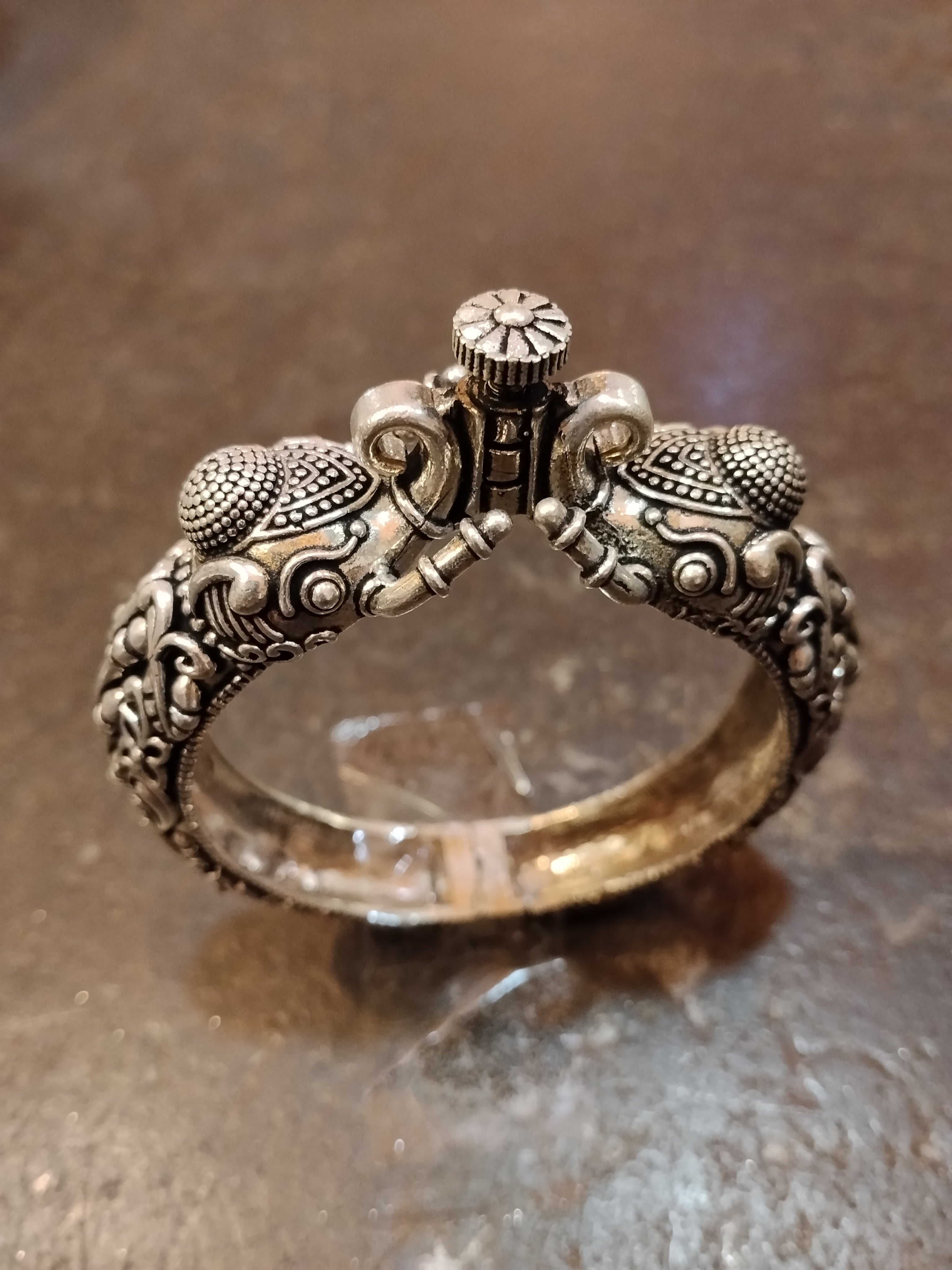 Bracciale "due elefanti" wm