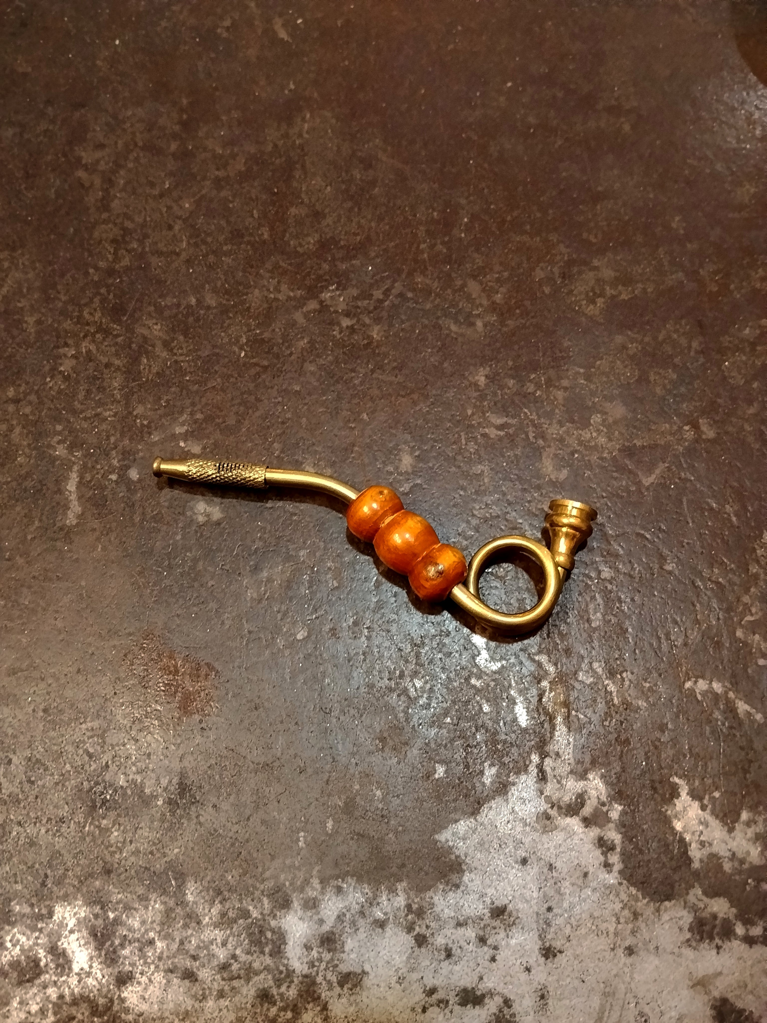 Pipa ottone e legno