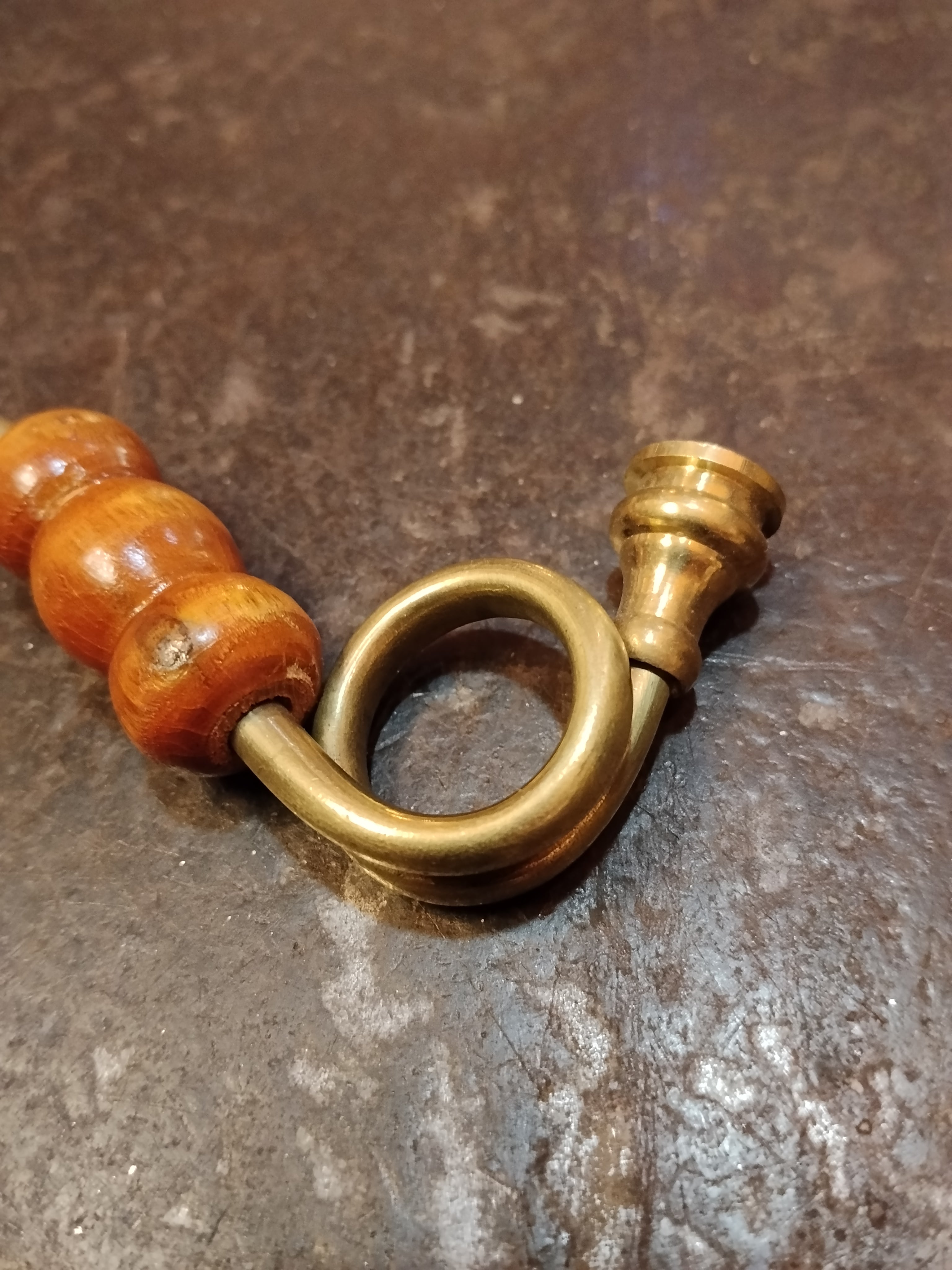 Pipa ottone e legno