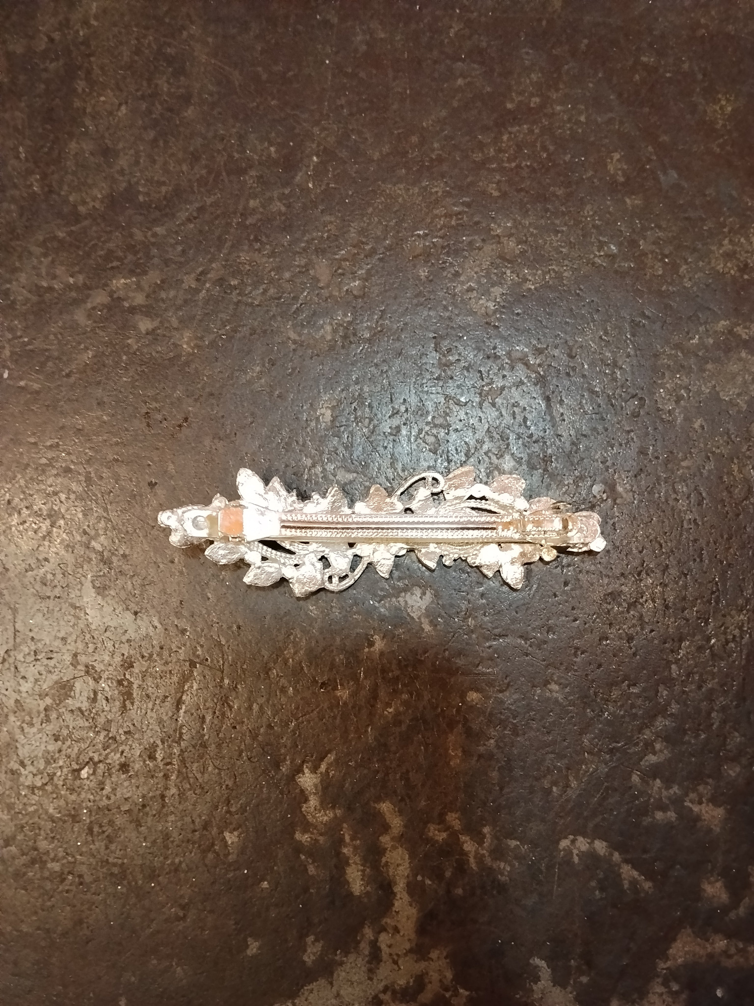 Fermaglio ramo con fiore