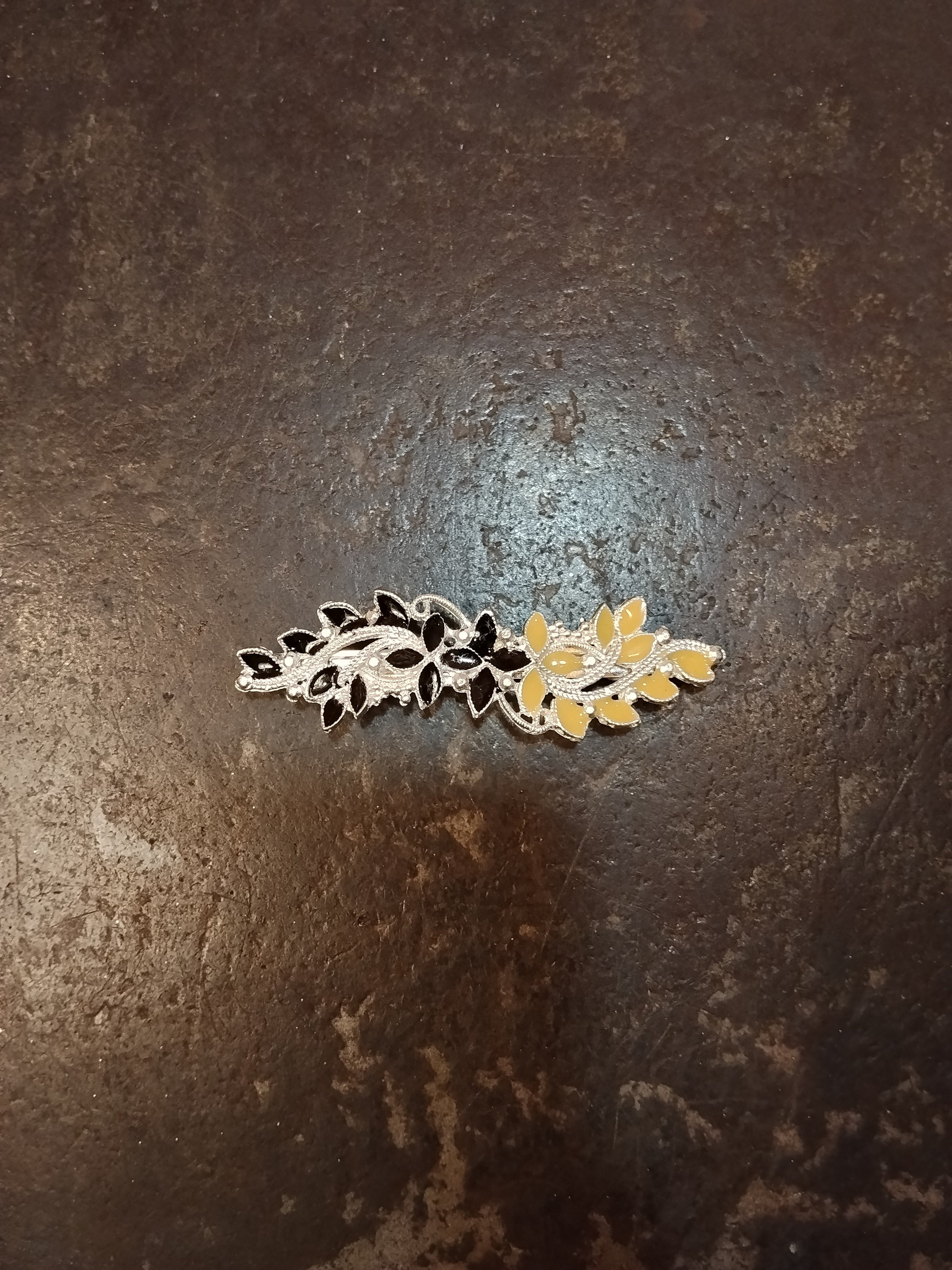 Fermaglio ramo con fiore