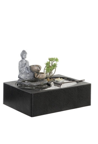 Fontana + giardino Zen Buddha