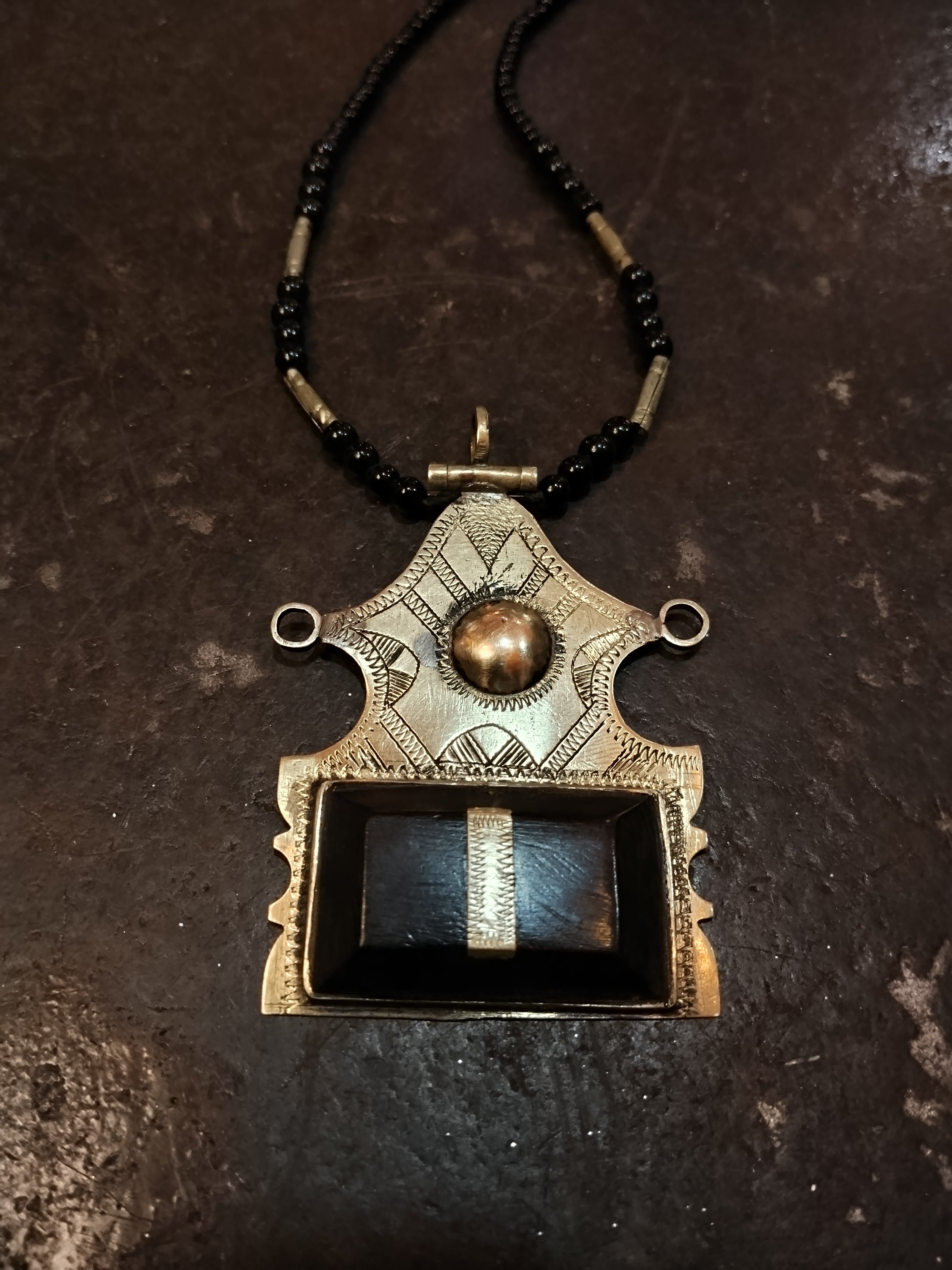 Collana "Cattedrale" Tuareg