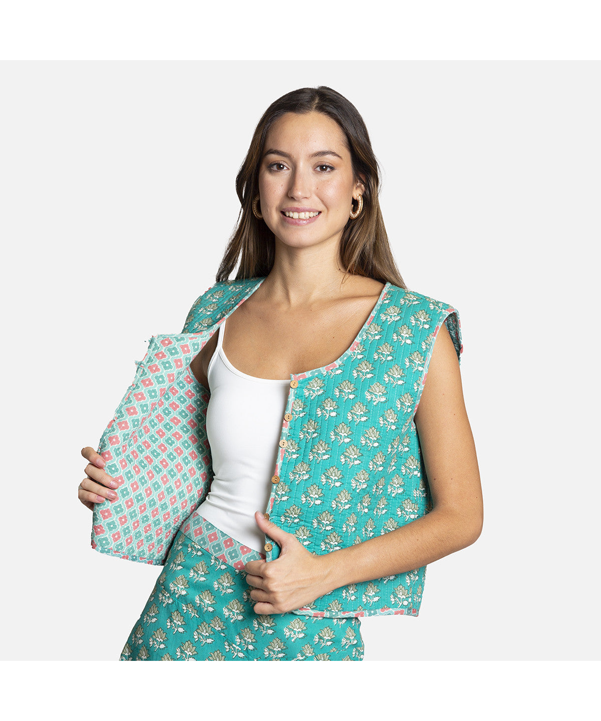 Gilet trapuntato