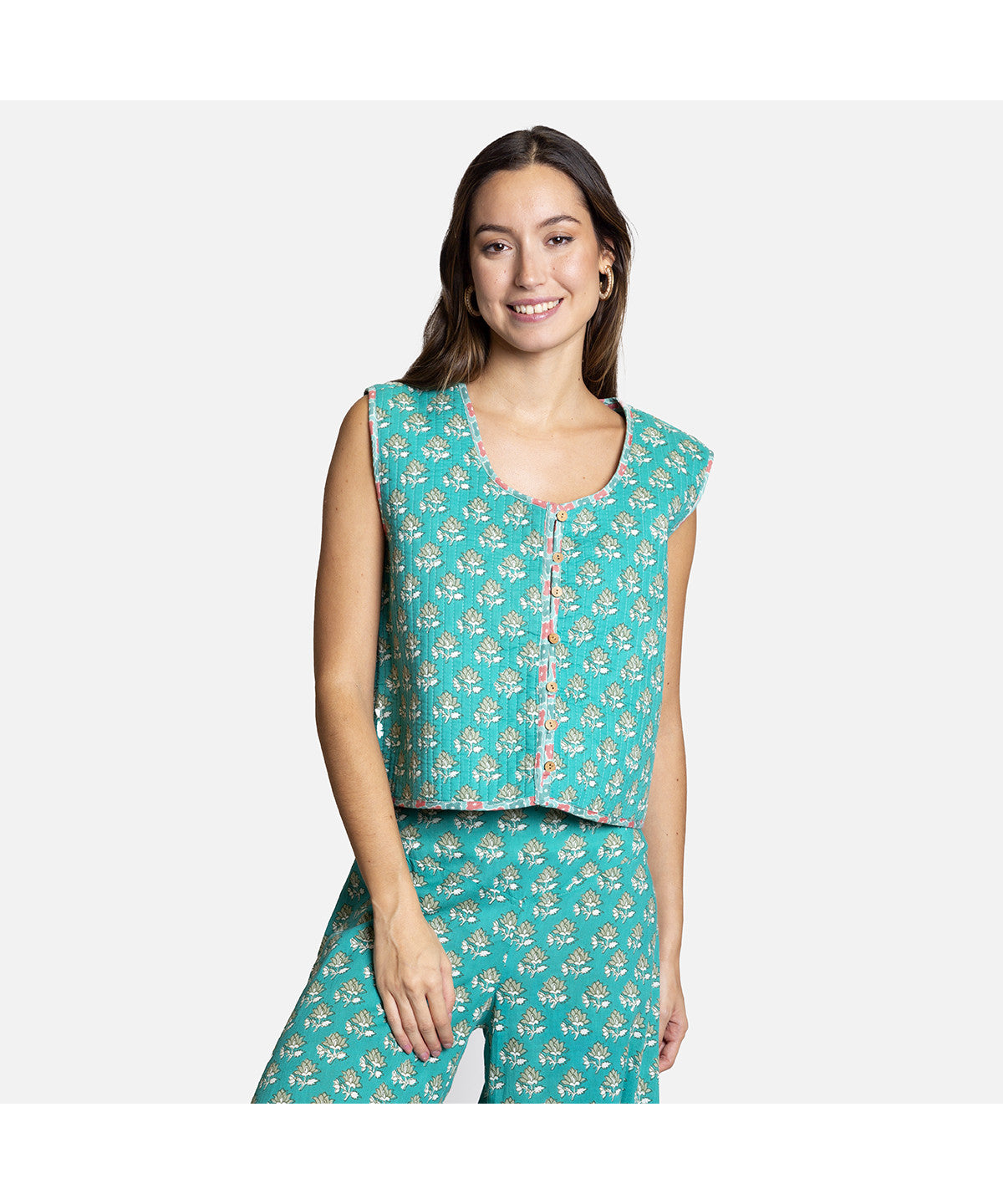 Gilet trapuntato